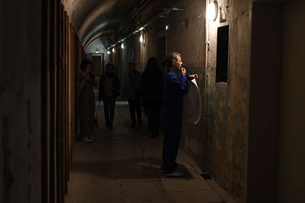 The Kiss, Bastion, Strasbourg, Oana Vainer, INACT 2019. Photo : Guillaume Chauvin & Patrick Lambin