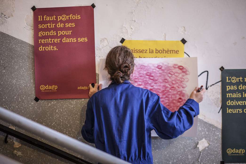 The Kiss, Bastion, Strasbourg, Oana Vainer, INACT 2019. Photo : Guillaume Chauvin & Patrick Lambin