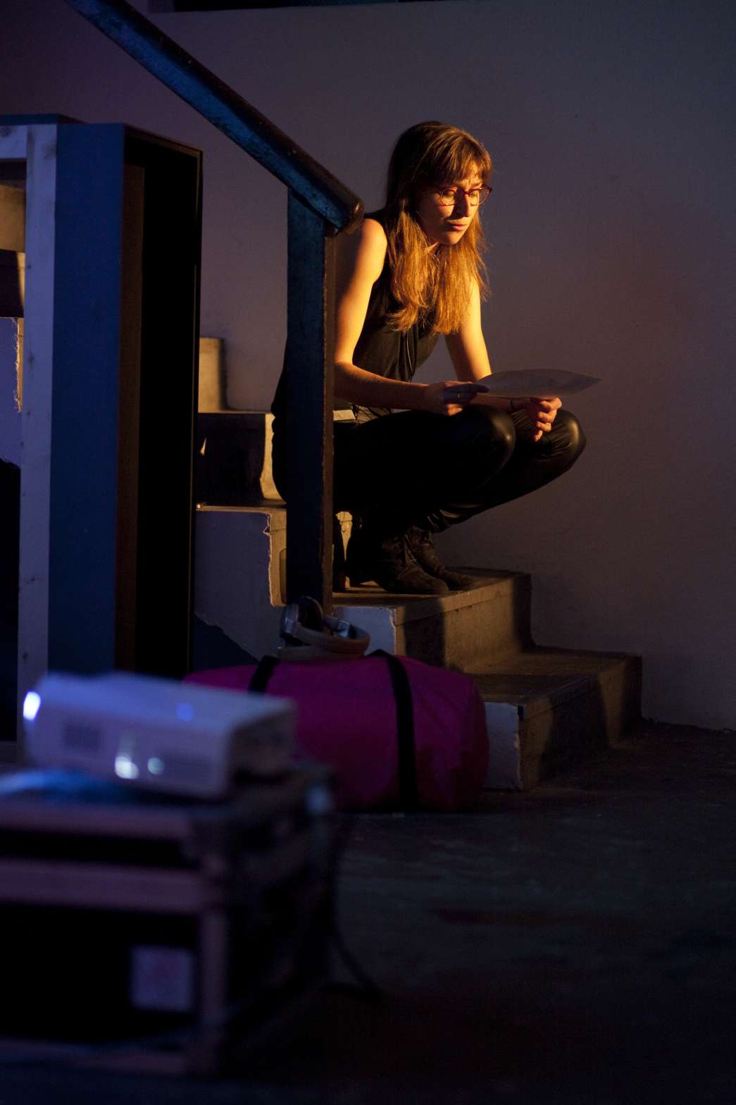 Légende : Administrophone, Marianne Villière, INACT 2018. Photo : Patrick Lambin.