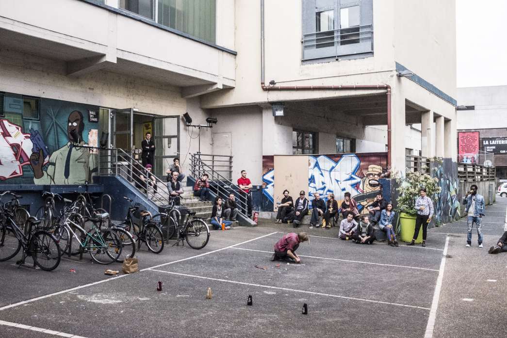 Légende : El Chile, Bonella Holloway, INACT 2018. Photo : Patrick Lambin.