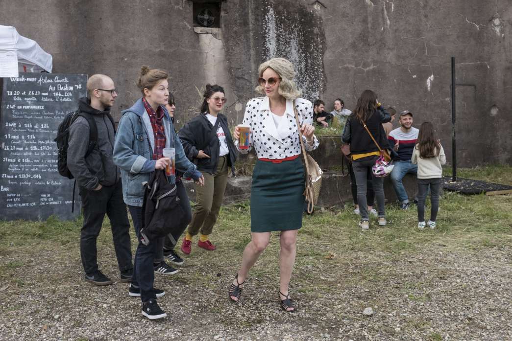 Légende : Festin Pressé, Super Banquet, INACT 2018. Photo : Patrick Lambin.