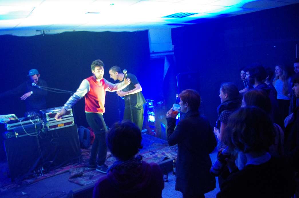 Légende : Les chevals Hongrois, INACT 2017. Photo : Patrick Lambin.