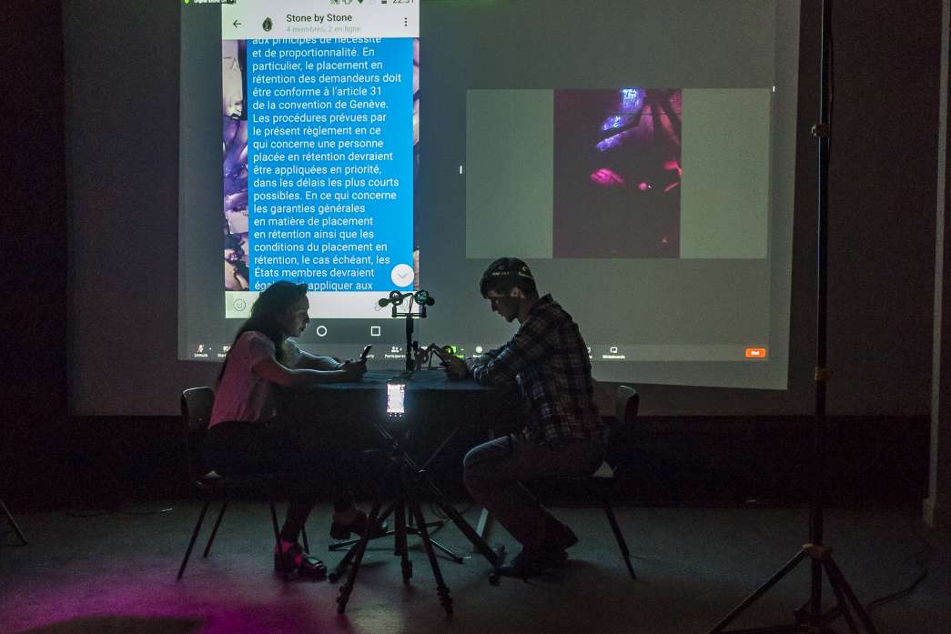 Cynthia Montier et Abdul-Hadi Yasuev, Karma. INACT Festival des Arts Mutants 2022, Tout Perd Forme.