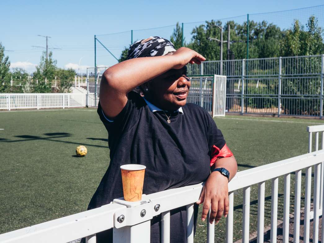 Performances d'&eacute;tudiants de l'ENSAS, fete du quartier, inact22