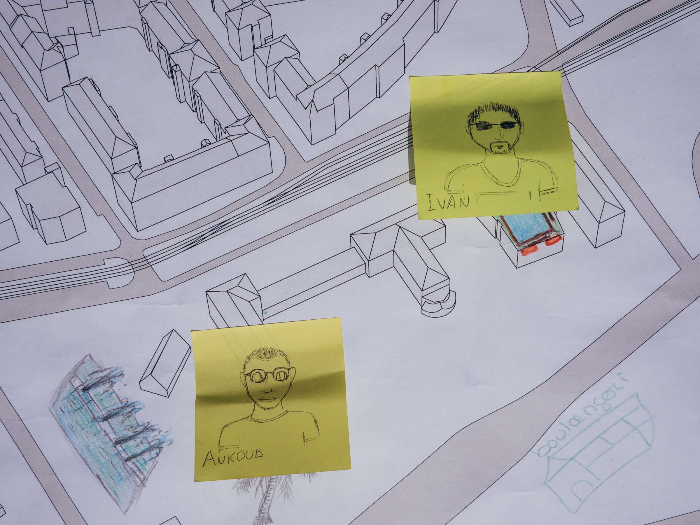 Performances d'étudiants de l'ENSAS, fete du quartier, inact22, Valentine Zeller